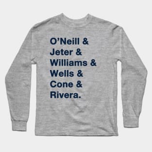 Yankees long outlet sleeve dri fit